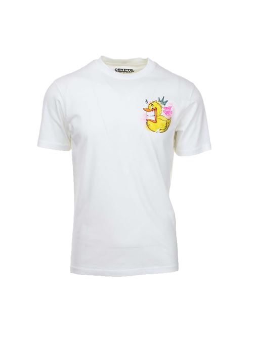 T-shirt Crypto Duck Saint Barth MC2 | TShirt | POT100040D01N